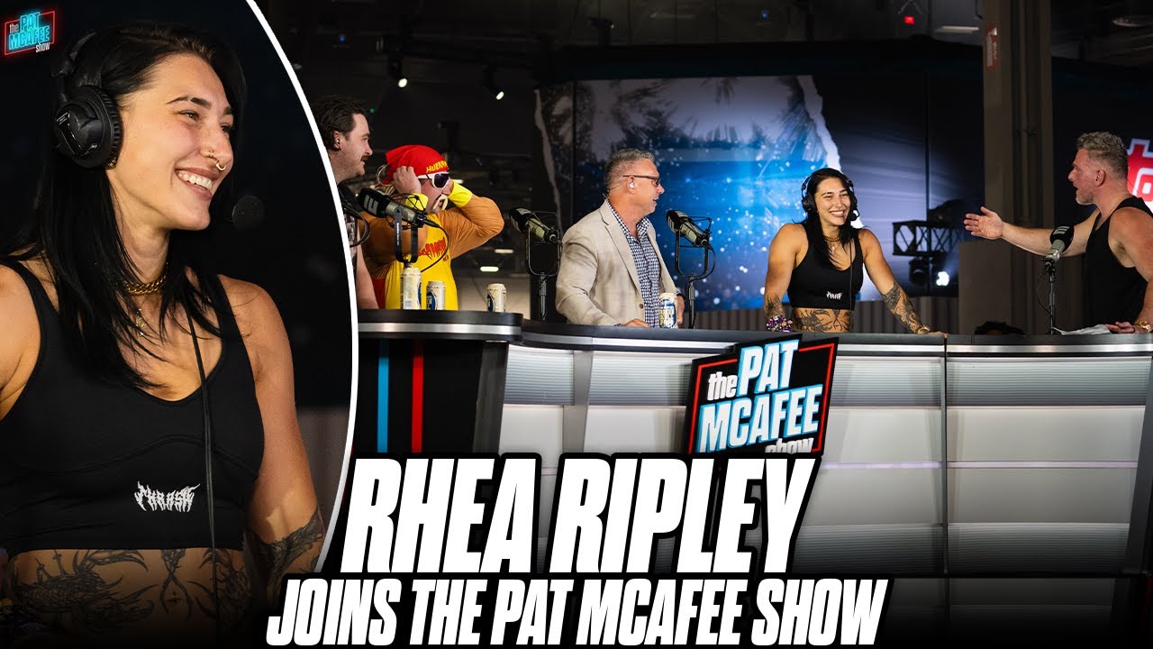 Rhea Ripley Joins Pat McAfee Before WrestleMania 41 