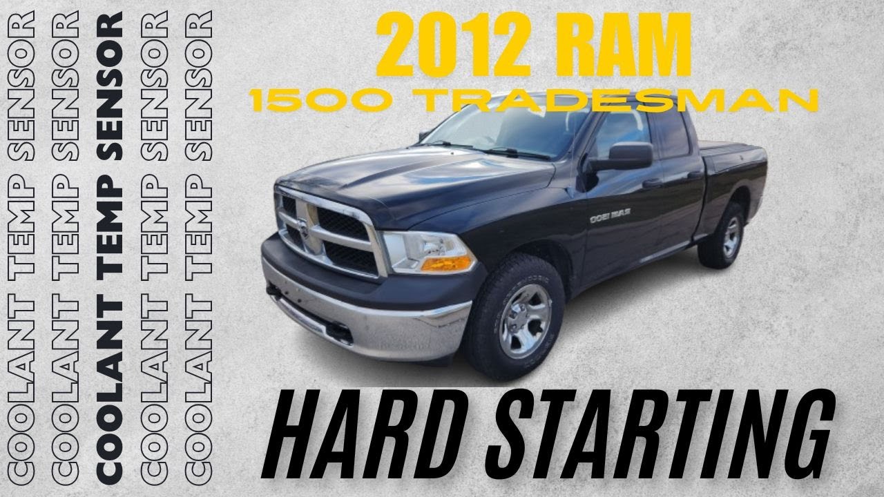 2012 Ram 1500 - 4.7l V8 Coolant Temperature Sensor Replacement