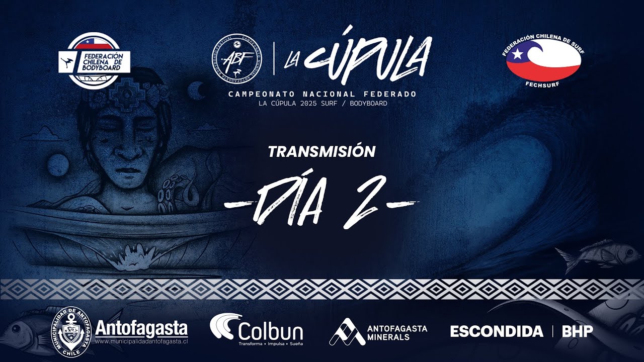 Transmisión en vivo Campeonato Nacional Federado de Surf y Bodyboarad Cúpula 2025.