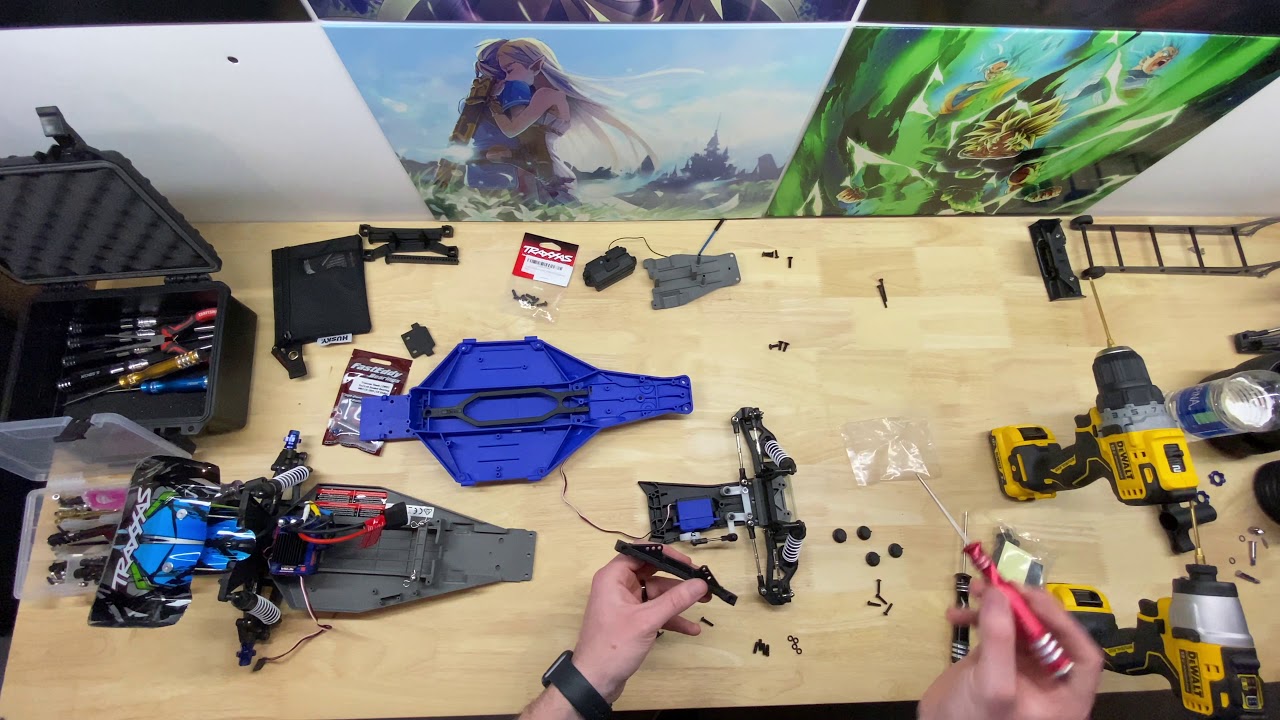 Traxxas Bandit VXL | Конверсия Slash LCG | Часть 1