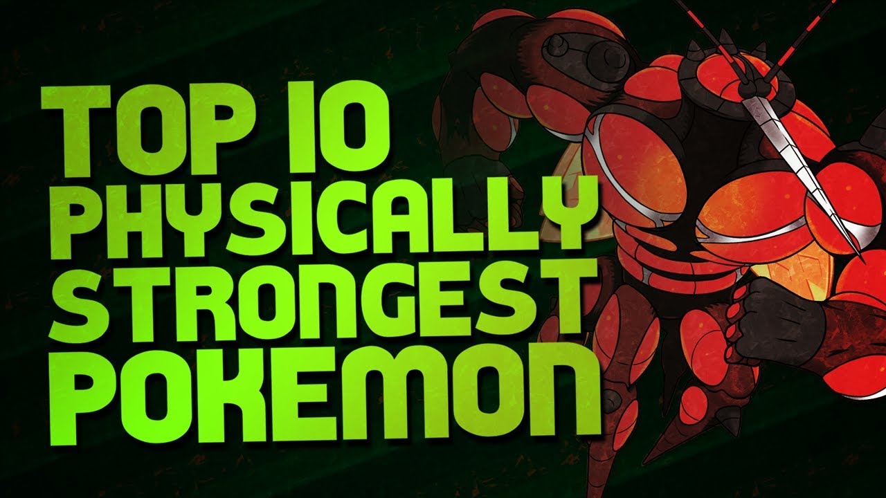 Top 10 | Physically Strongest Pokémon | Mr1upz
