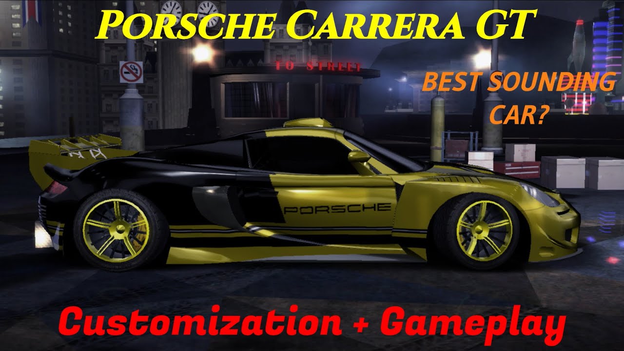 NFS CARBON | Porsche Carrera GT | Customization & Gameplay | Hard Difficulty | Manual Transmission.
