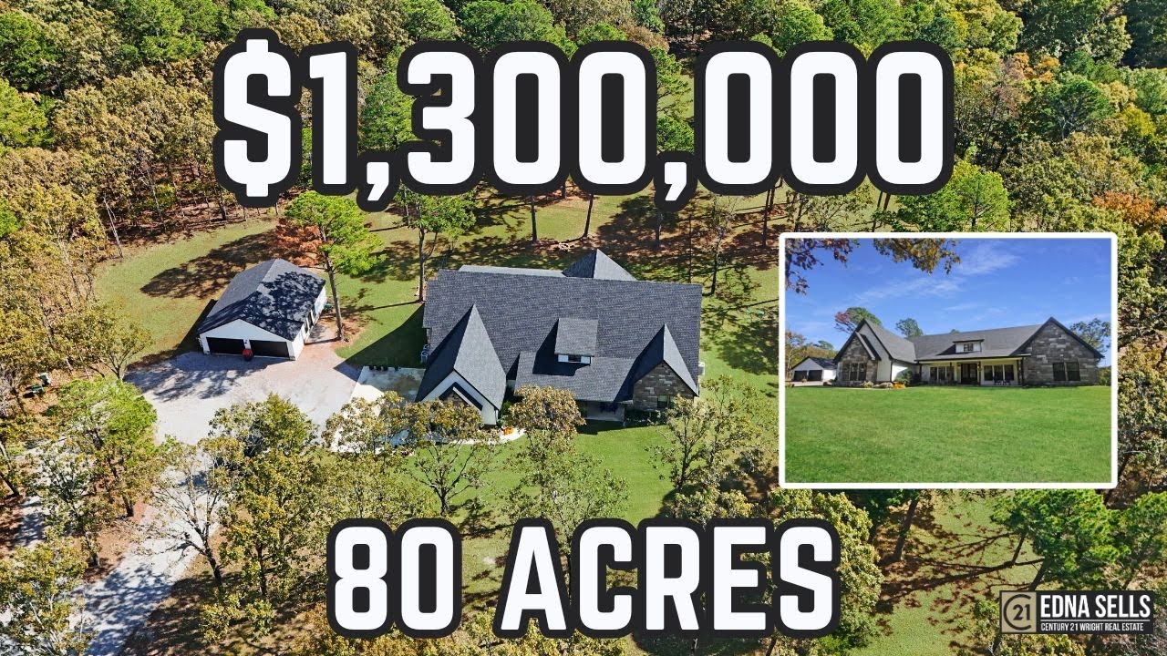 Luxury Home on 80 Acres | Living in Tahlequah, Oklahoma