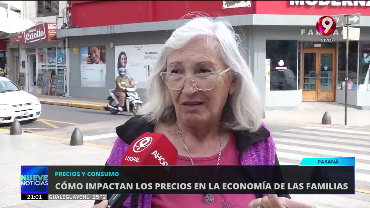 Cómo impactan los precios en la economía de las familias