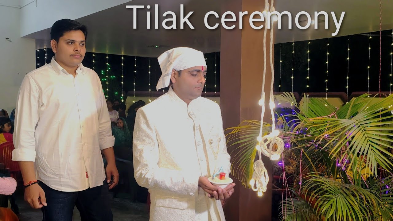 THE GRAND DAY 😍 Tilak Ceremony 🎉