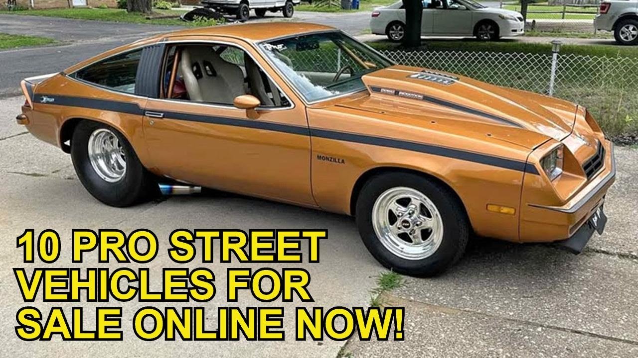 ПЯТНИЦА: PRO STREET VEHICLES! 10 автомобилей, продающихся на торговой площадке, ссылки на рекламу...