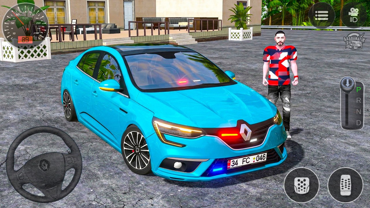 Modifiyeli Renault Megane 4 Araba Sürüş Oyunu - Custom Cars: Online Drive #23 - Android GamePlay