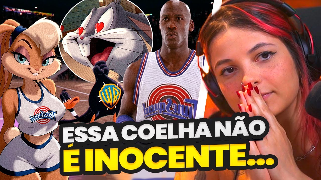 ASSISTI SPACE JAM PELA PRIMEIRA VEZ E TERMINEI APAIXONADA NUMA COELHA...