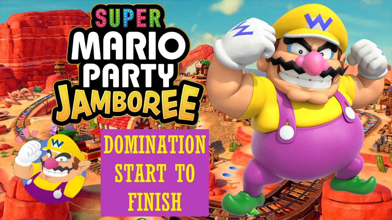 Wario dominates in the West! (Super Mario Party Jamboree)