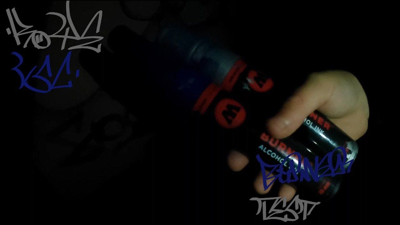 Graffiti Review of Blue and Silver Burner Molotow Pt.1