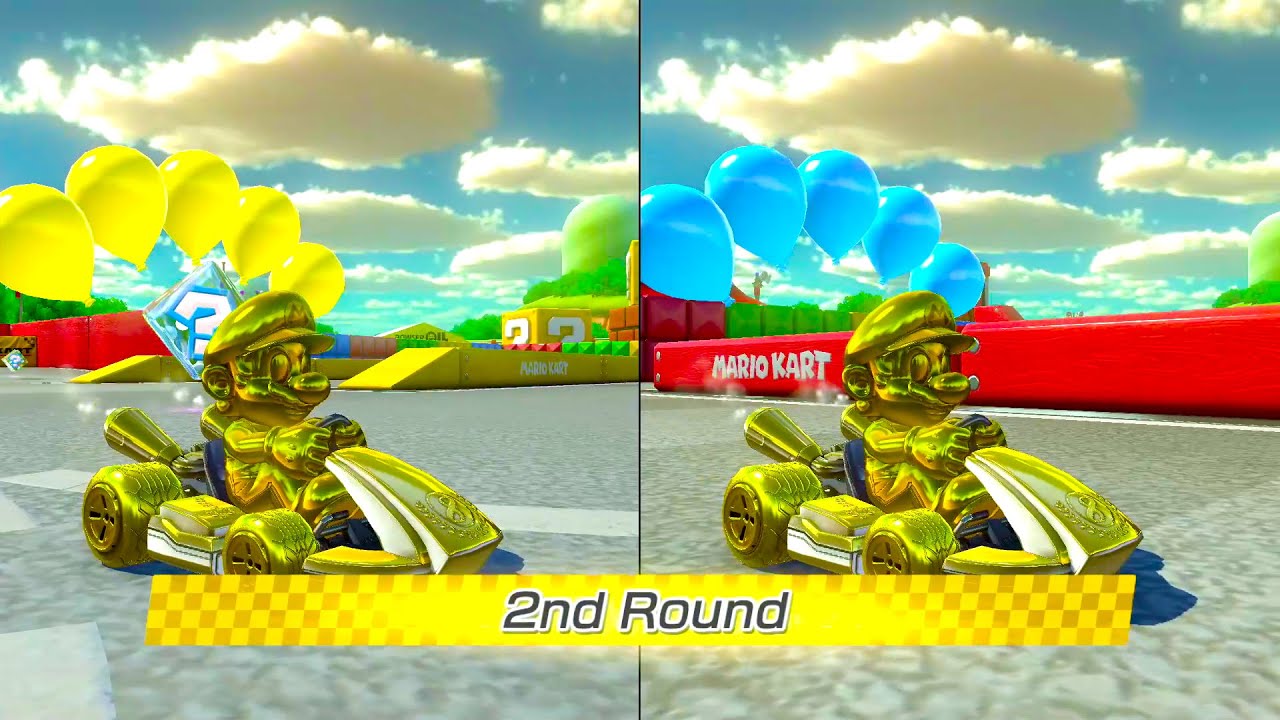 Mario Kart 8 Deluxe – Battle 2 Players Gameplay Multiplayer