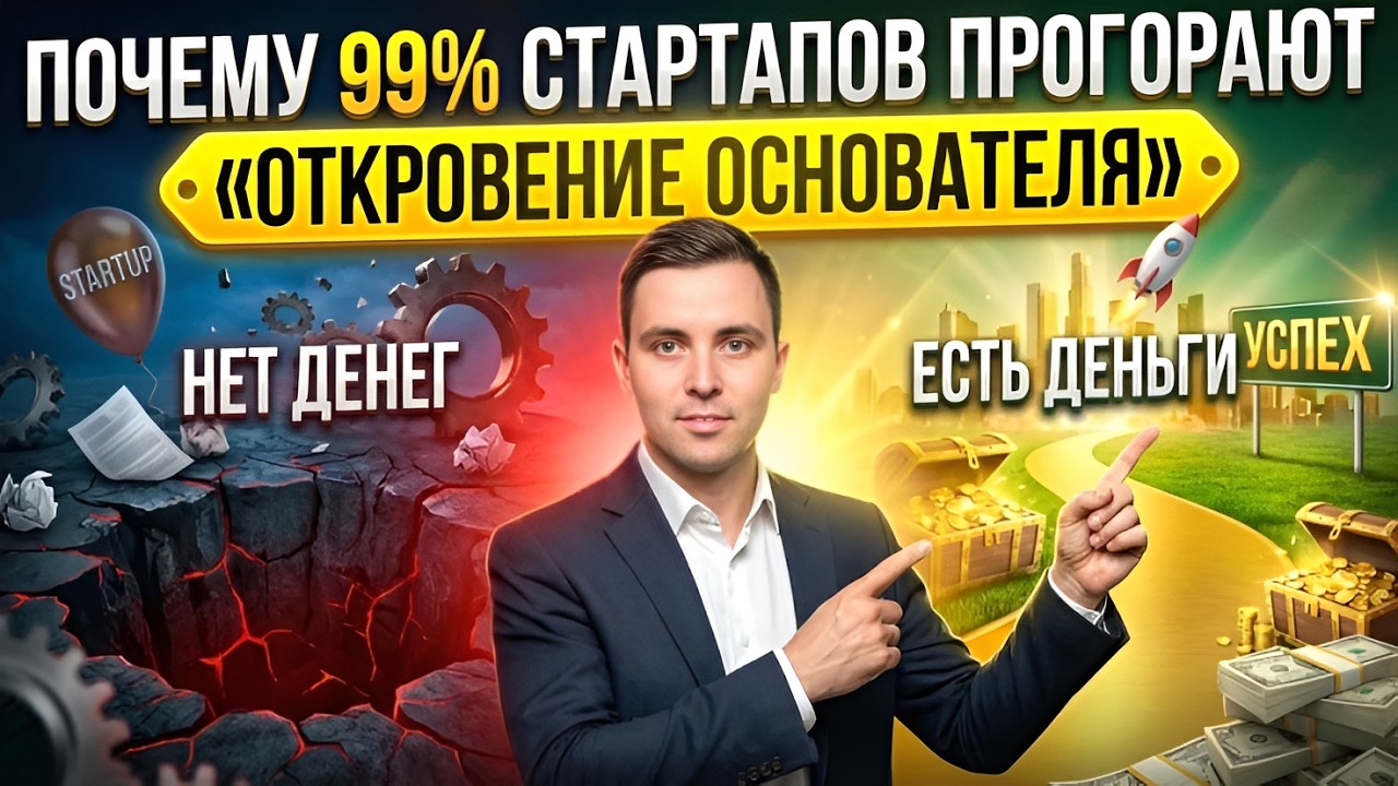 ТОП-7 ошибок основателей стартапов | Личный опыт