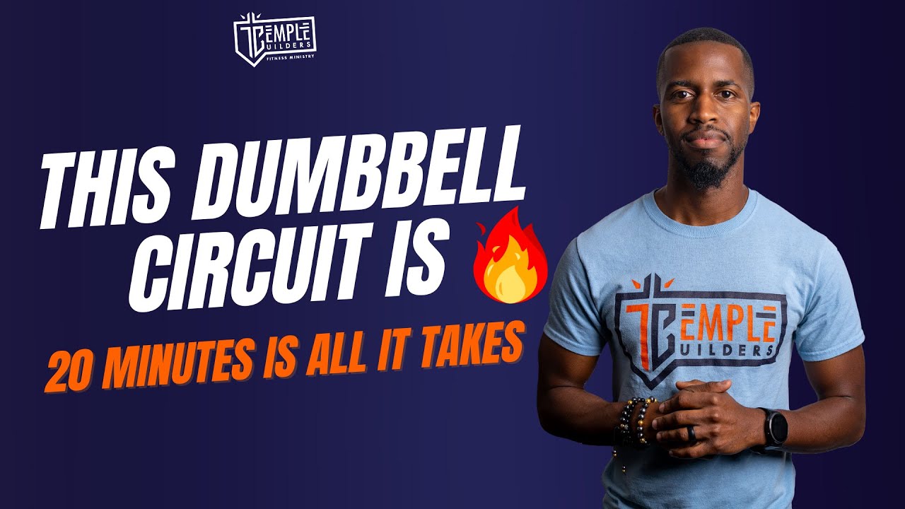 Try this FIRE Dumbbell Circuit