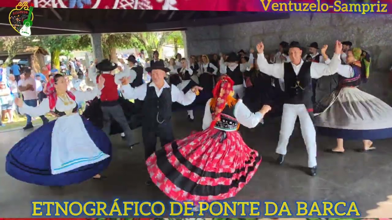 Rancho Folclórico e Etnográfico de Ponte da Barca 🎵Cana Verde 🎈Actuação Senhora do Livramento