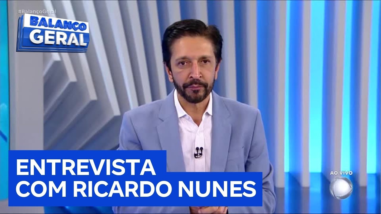 Reeleito prefeito de SP, Ricardo Nunes comenta vitória durante entrevista ao Balanço Geral