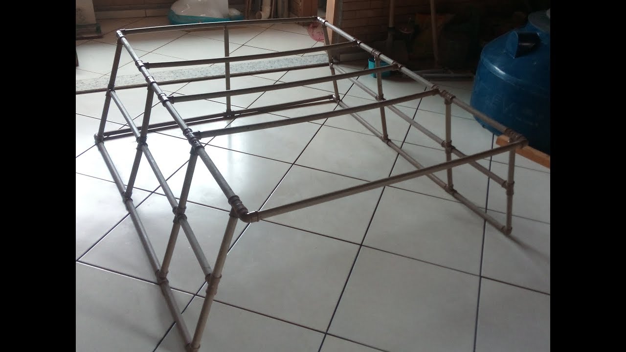 Como fazer capota para carros de caçamba com tubos PVC 3/4