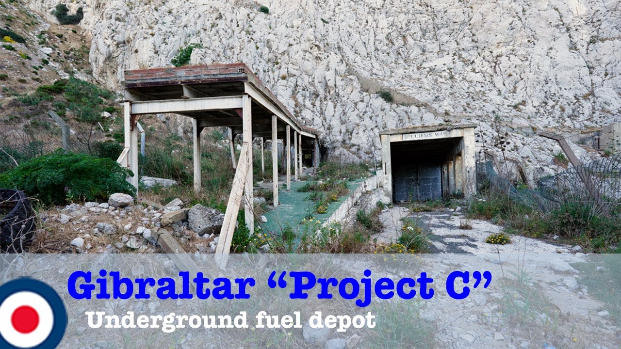 Exploring the huge abandoned Project C fuel storage tunnels in Gibraltar 🔦