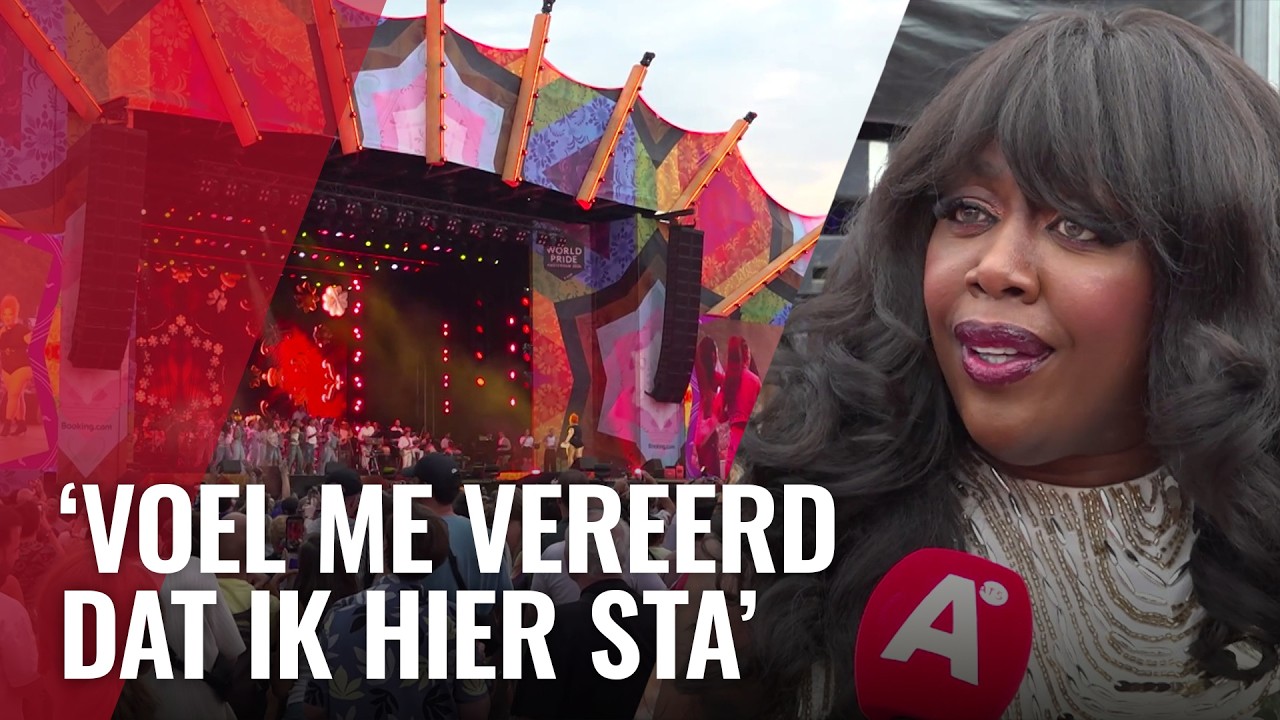 Groot concert in World Pride Village op Museumplein