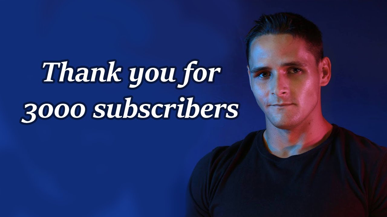 Thank you for 3k subs!!!