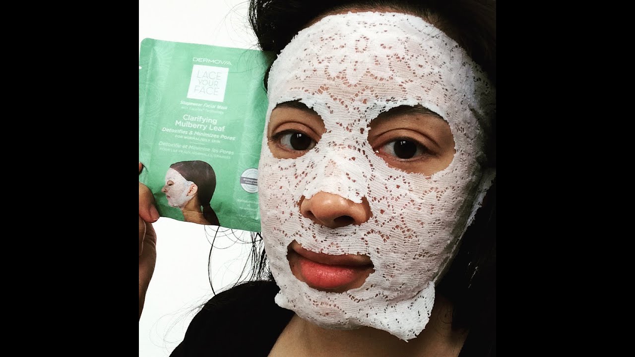 Dermovia Lace Your Face Shapewear Facial Mask Review!
