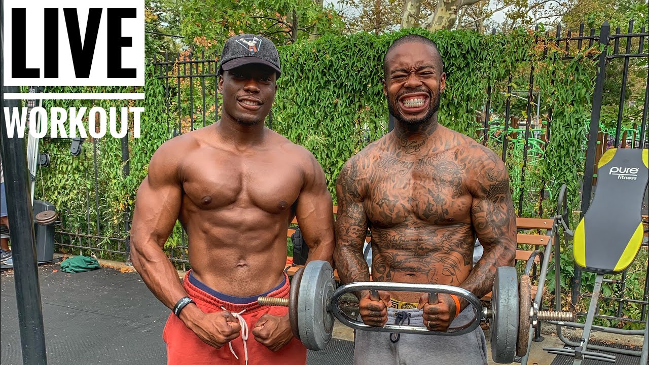 500 Push ups with Dinero Farrar