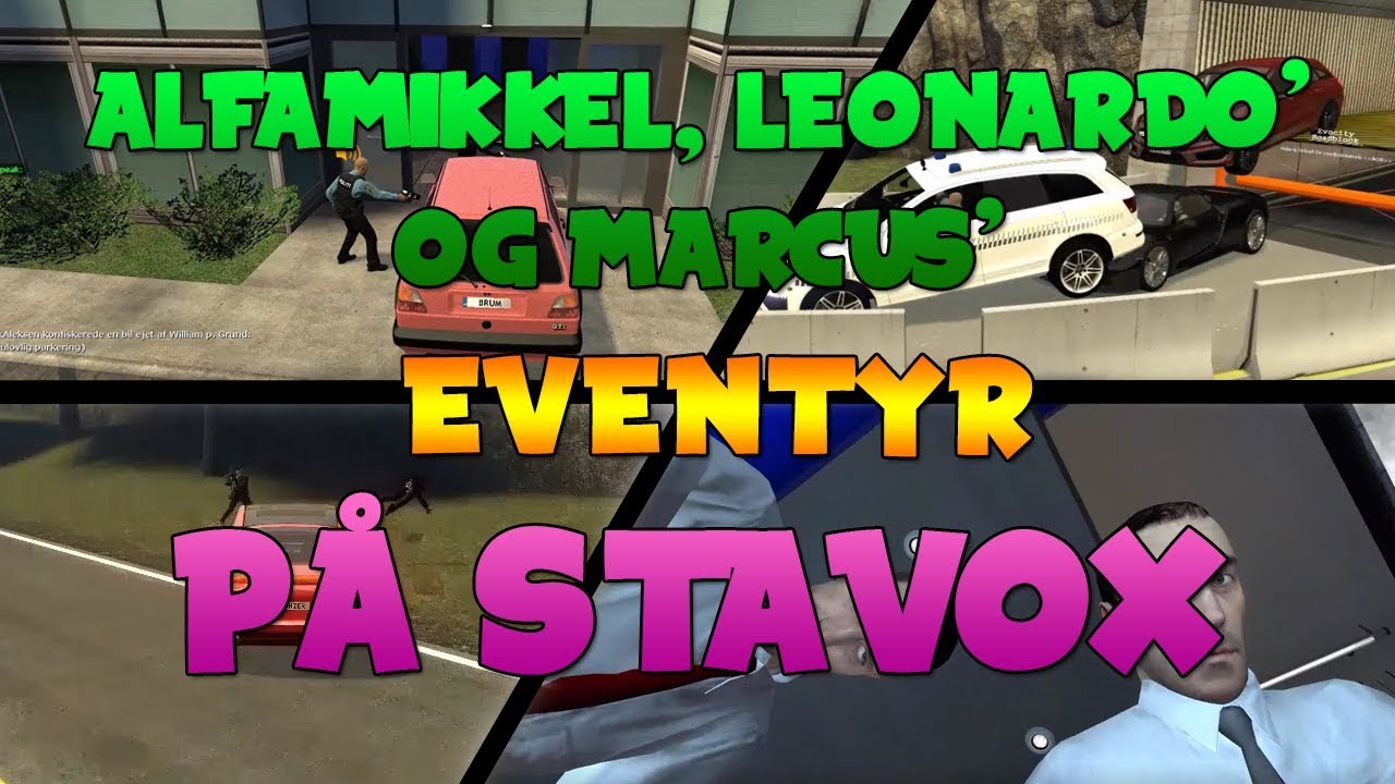 Alfamikkel, Leonardo's og Marcus' p&aring; eventyr p&aring; Stavox!