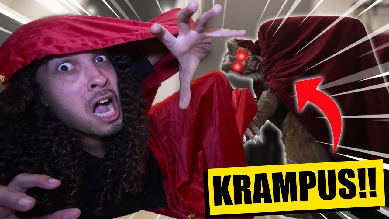 If You Summon KRAMPUS at 3 AM on CHRISTMAS He Will Come For You! (Trapped in his bag of evil toys!!)