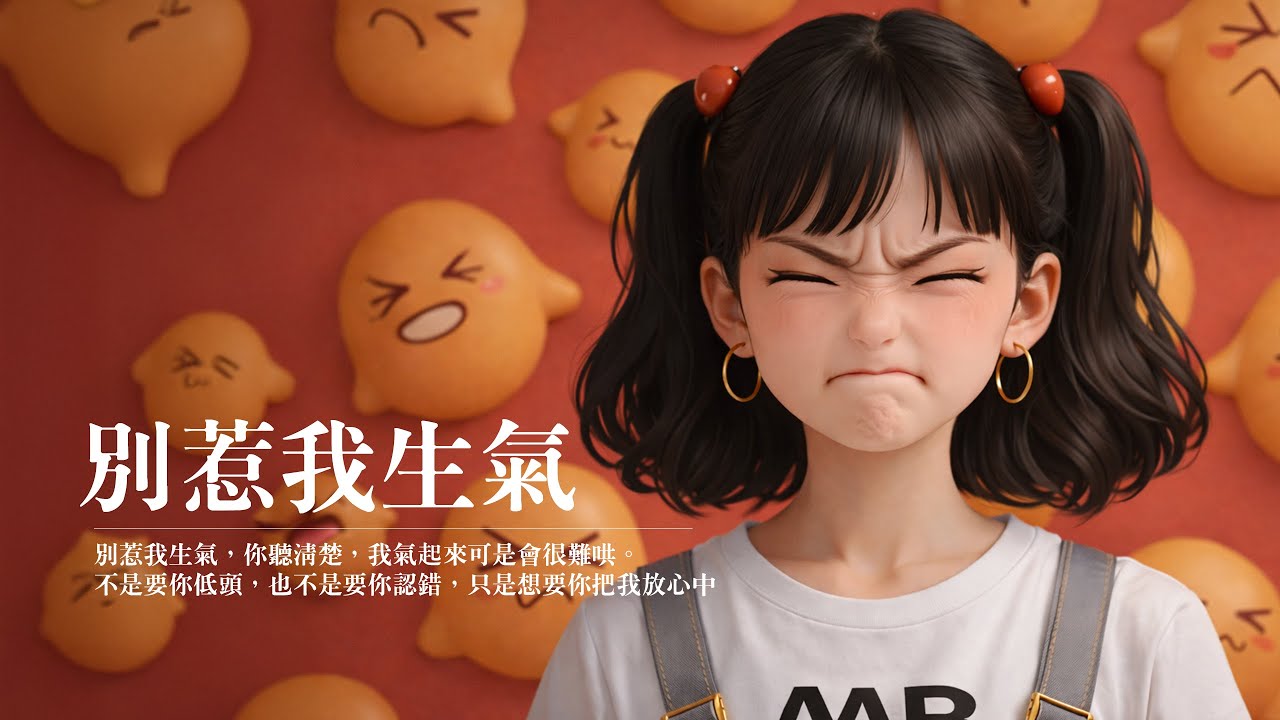 【別惹我生氣】Original music 華語原創流行音樂｜♫ 別惹我生氣，你聽清楚，我氣起來可是會很難哄。不是要你低頭，也不是要你認錯，只是想要你把我放心中
