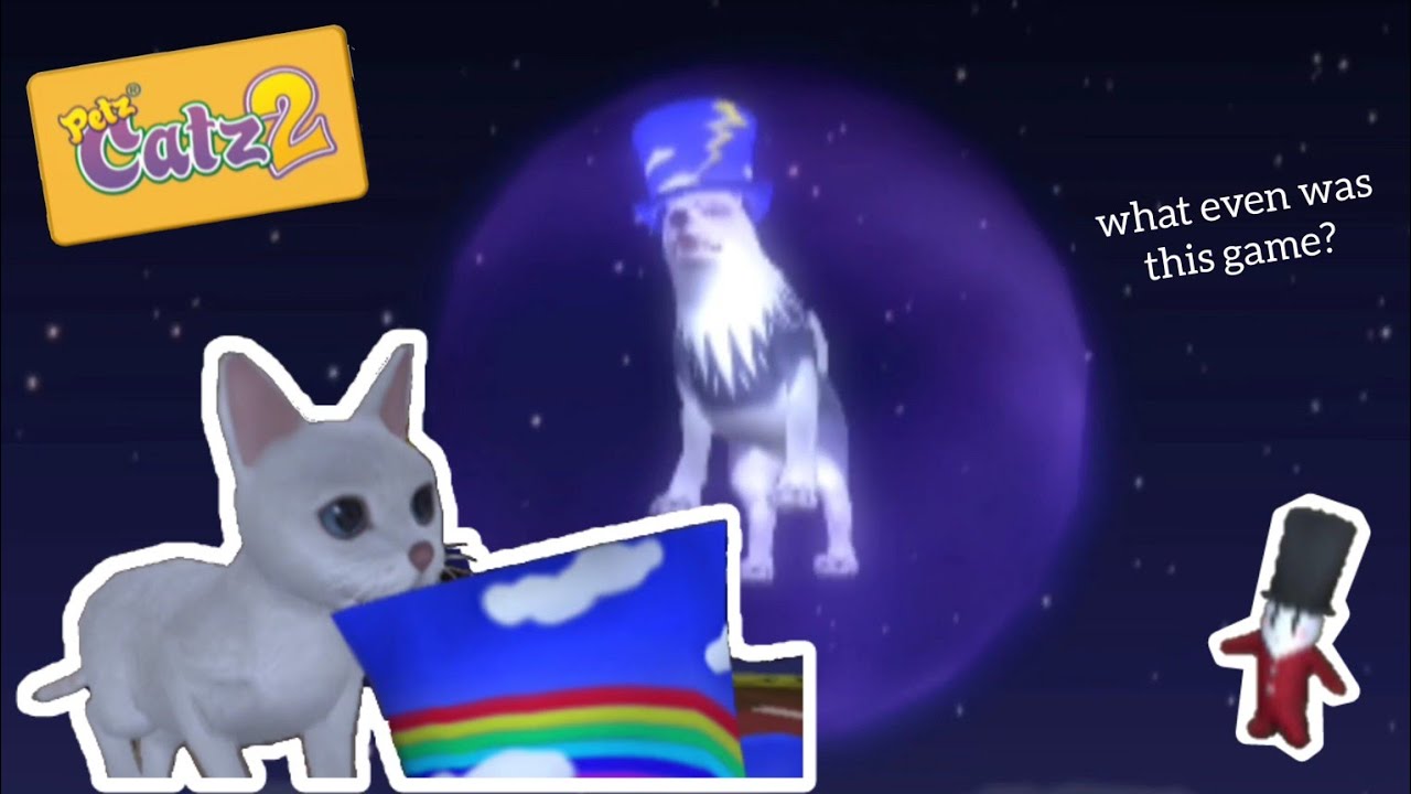 Petz Catz 2 for PS2 was WEIRD...