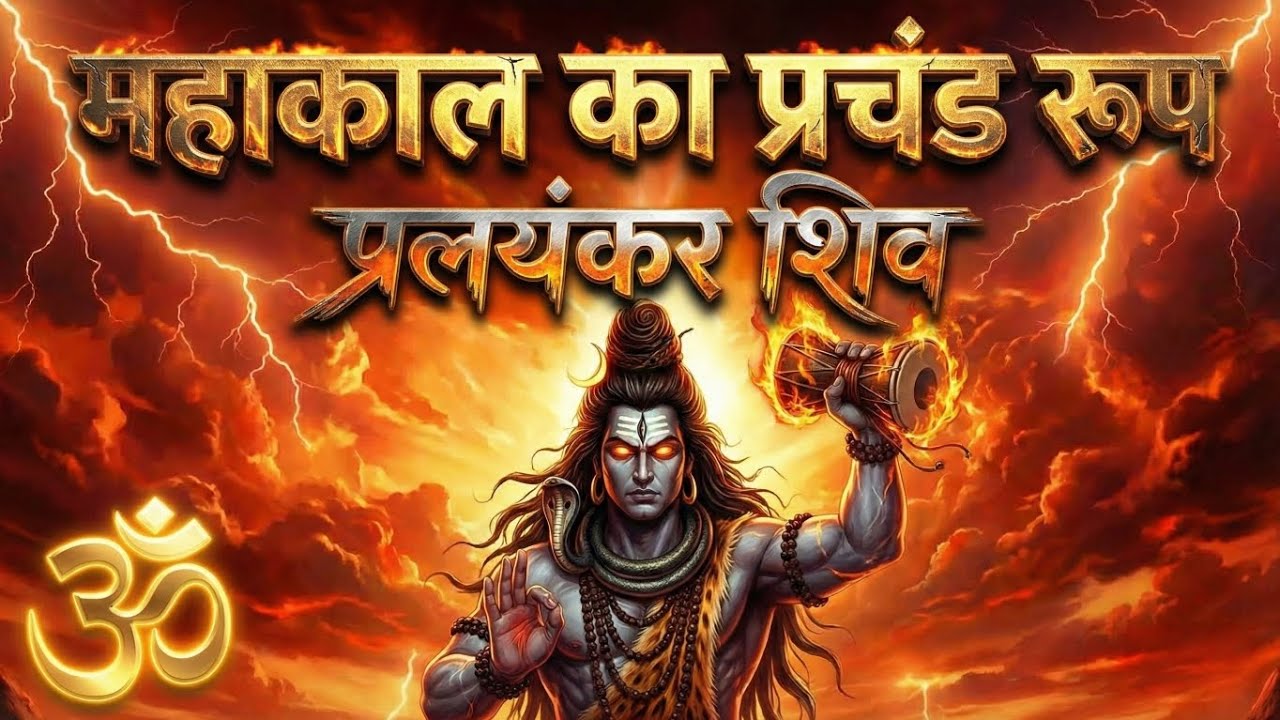 🔱 प्रलय ताण्डवम् | Pralaya Tandavam – A Cosmic Hymn to Lord Shiva 🕉️