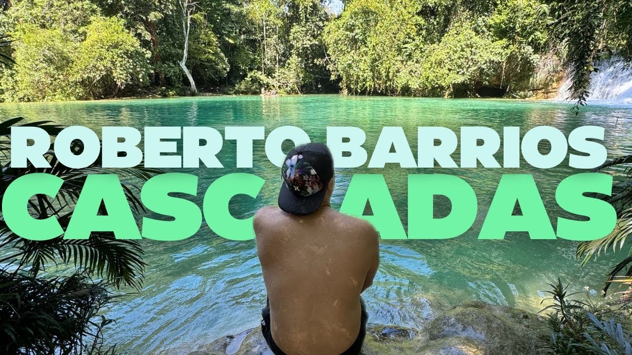 Maravillosas CASCADAS Roberto Barrios en PALENQUE CHIAPAS | de viaje con Migue
