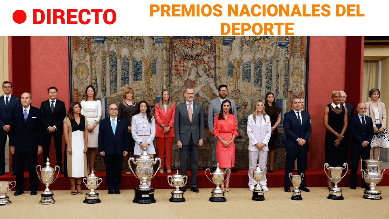 PREMIOS NACIONALES del DEPORTE: Los REYES en la CEREMONIA DE ENTREGA | RTVE
