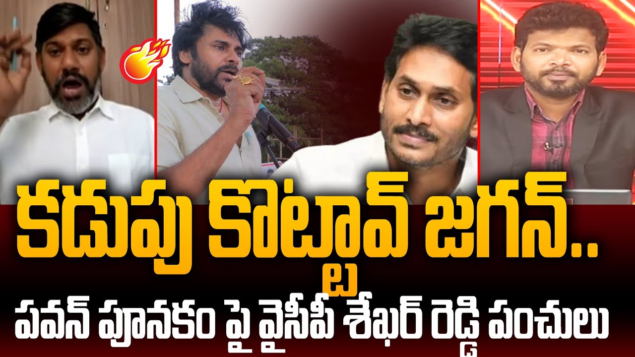 కడుపు కొట్టావ్ జగన్.. పవన్ పూనకం పై వైసీపీ శేఖర్ రెడ్డి పంచులు | YCP Shekar Reddy On Pawan Kalyan