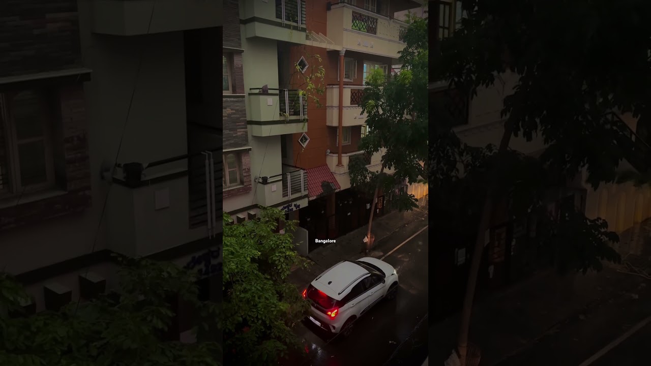 #rain #thunderstorm #bangalore