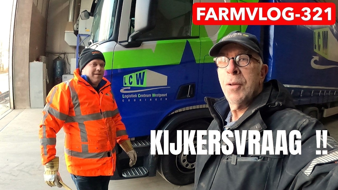 FARMVLOG #321 aardappelen laden, beworteling, kijkersvraag
