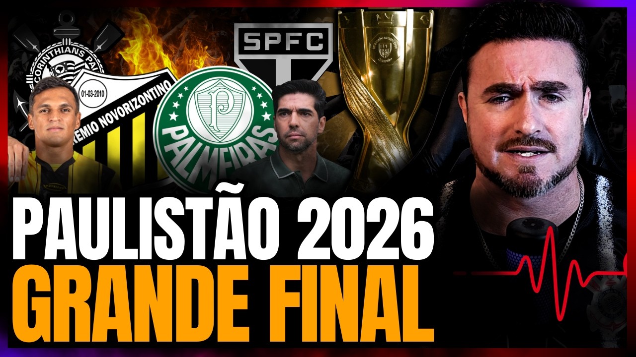 🔴 AO VIVO 🔴 CORINTHIANS E SÃO PAULO ELIMINADOS • NOVORIZONTINO E PALMEIRAS NA FINAL