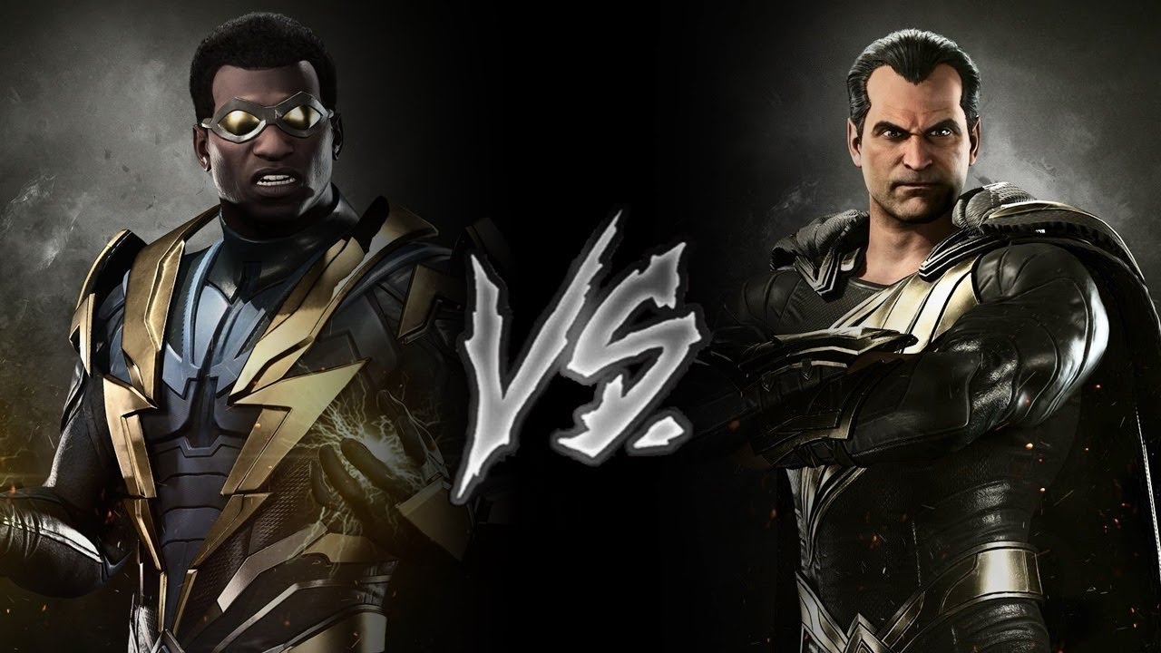 Injustice 2 - Black Lightning Vs. Black Adam (VERY HARD)
