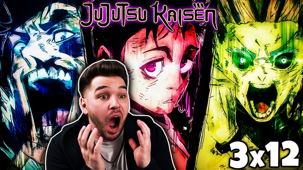 Yuta vs. Uro vs. Ryu🔥| JUJUTSU KAISEN 3x12 REACTION & REVIEW!