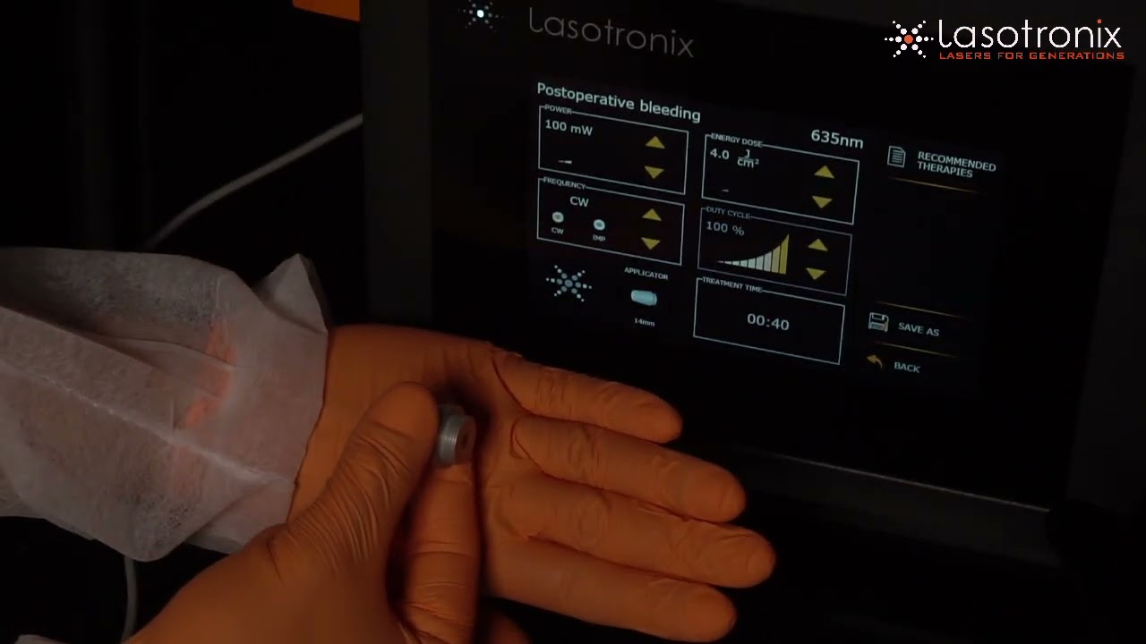 Lasotronix 635nm Machine. Biomodulation