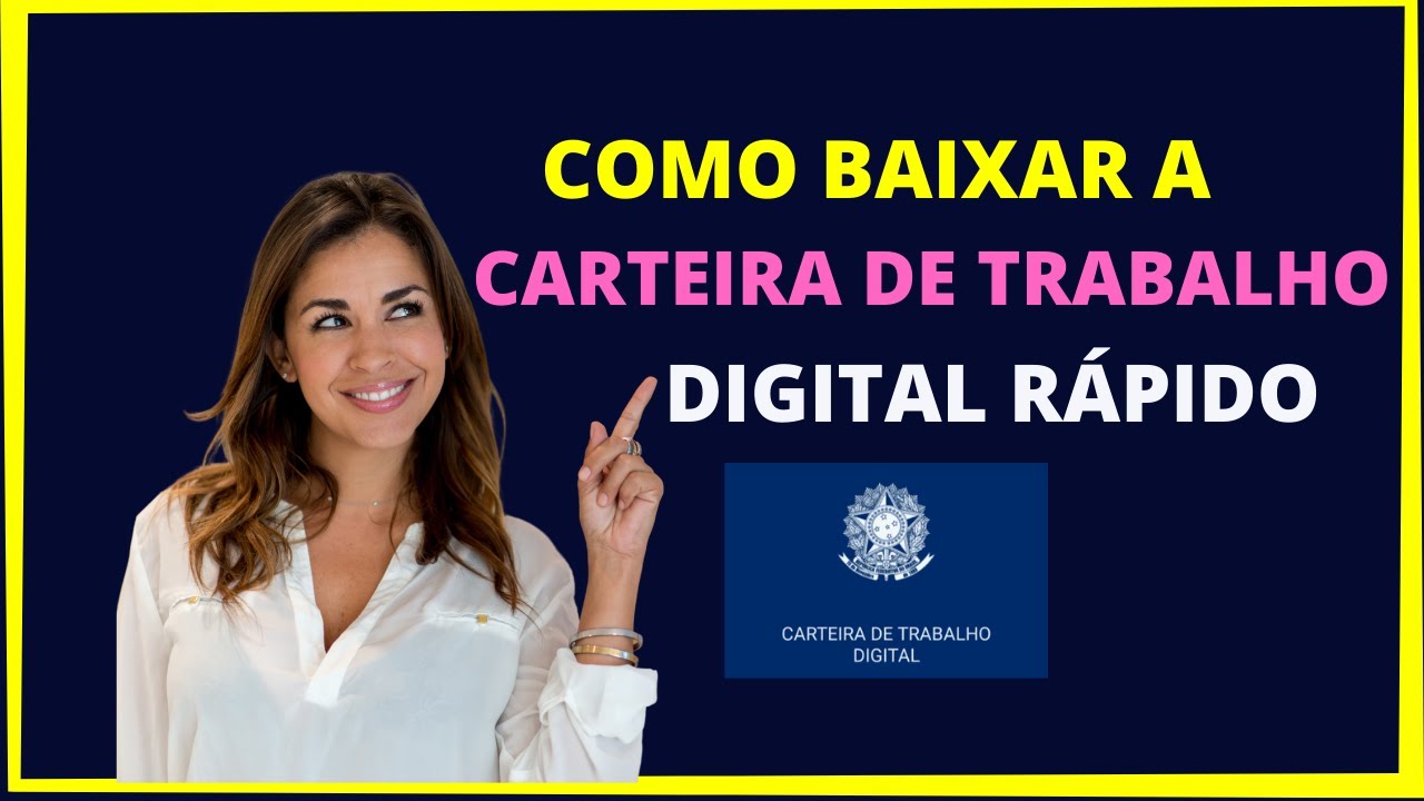 Baixar o aplicativo carteira de trabalho digital - Como baixar carteira de trabalho digital