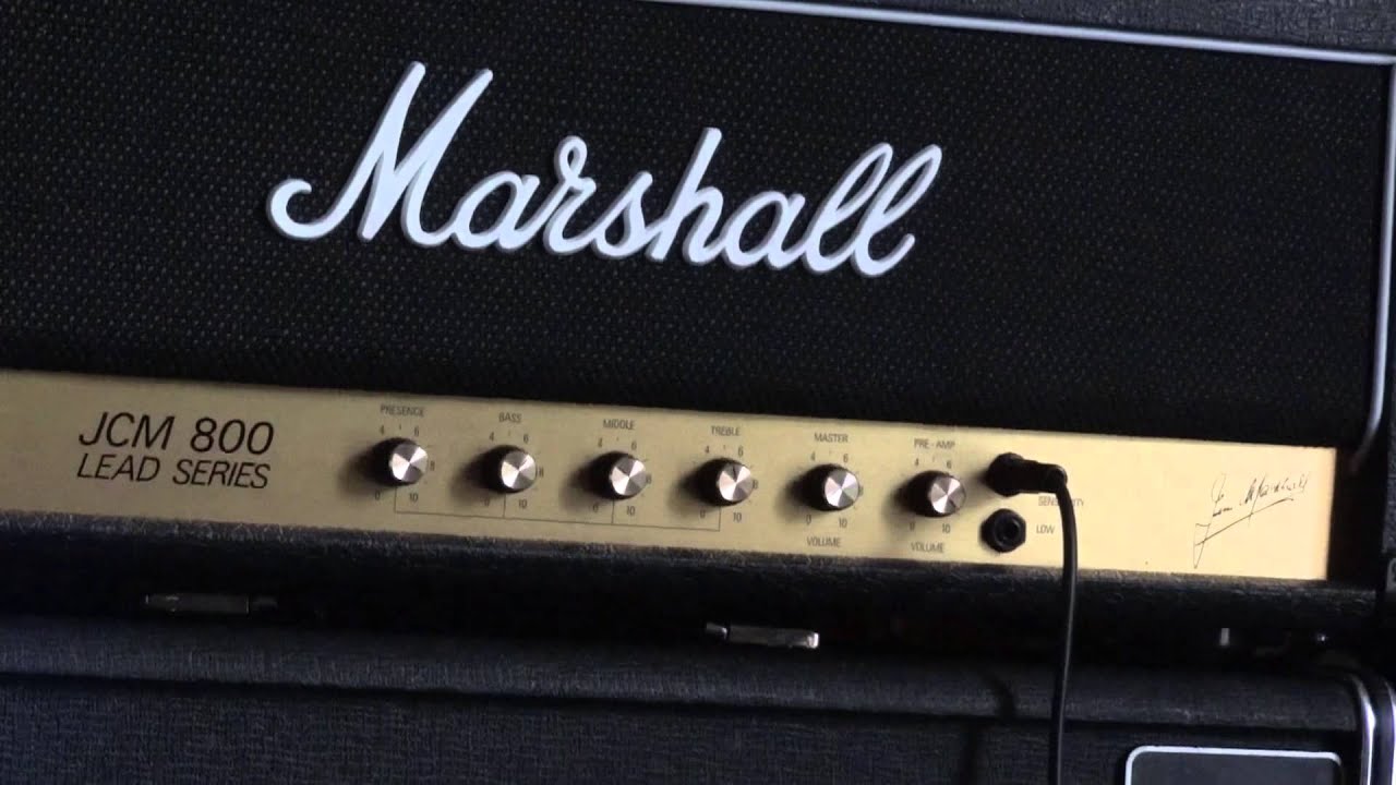 Marshall JCM 800 + ZW44 + Gibson SG
