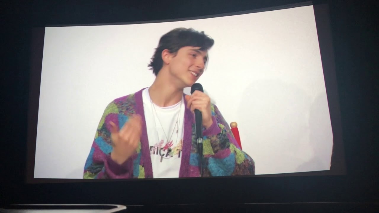 Timothee Chalamet Q+A Pt 2