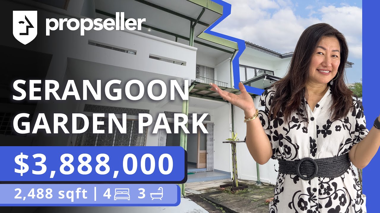 Unlock the Potential of this 2-Storey Terrace in Serangoon Garden Park | Propseller Property Tours