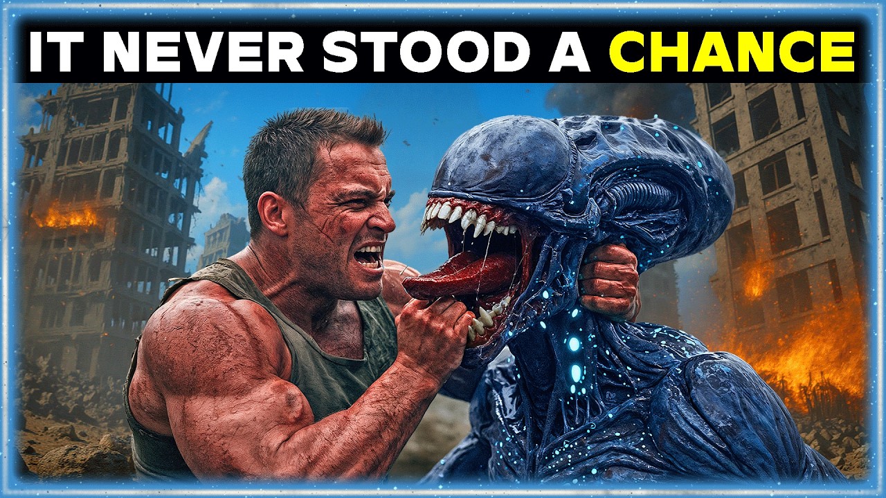 Aliens Watched in Horror as a Human Ripped Apex Predator Apart With His Bare Hands