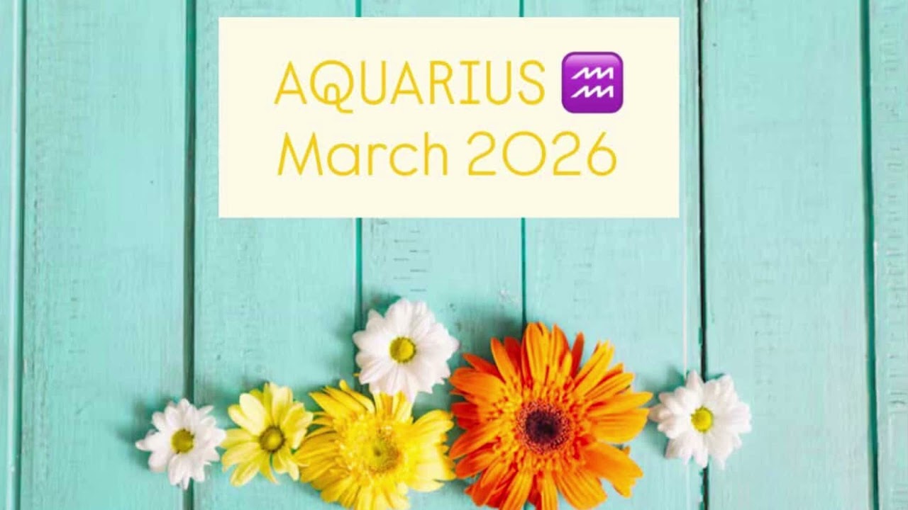 Aquarius ♒️ The Psyche Tells The Tales  . March 2026 Tarot Vision