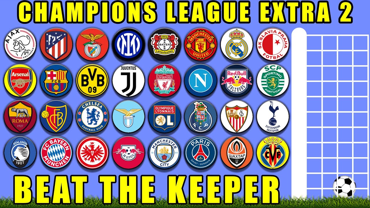 Champions League Extra 2 - Beat The Keeper Marble Race / Marble Race King