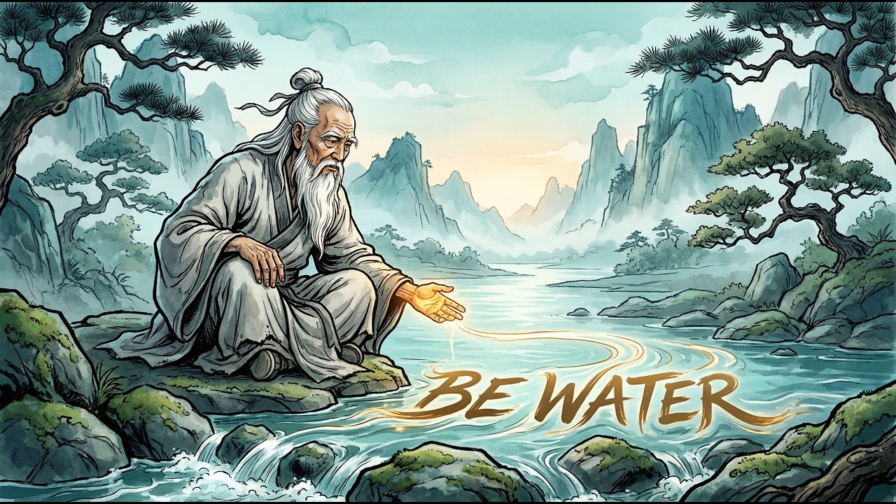 Be Water: Empty, Clear, and Unstoppable (Lao Tzu Guided Wisdom)