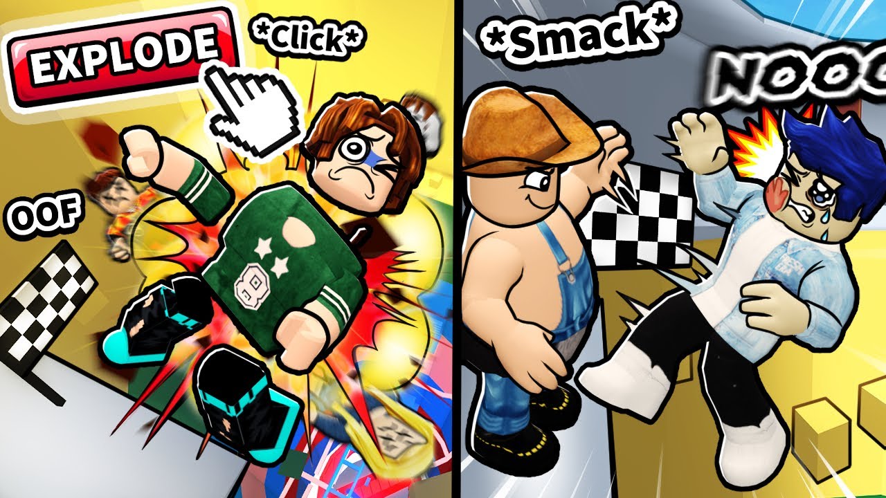 Roblox obby that let me EXPLODE EVERYONE...
