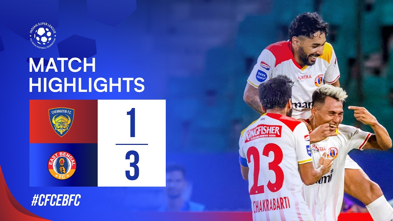GW 8 Highlights | Chennaiyin FC 1-3 East Bengal FC | ISL 12