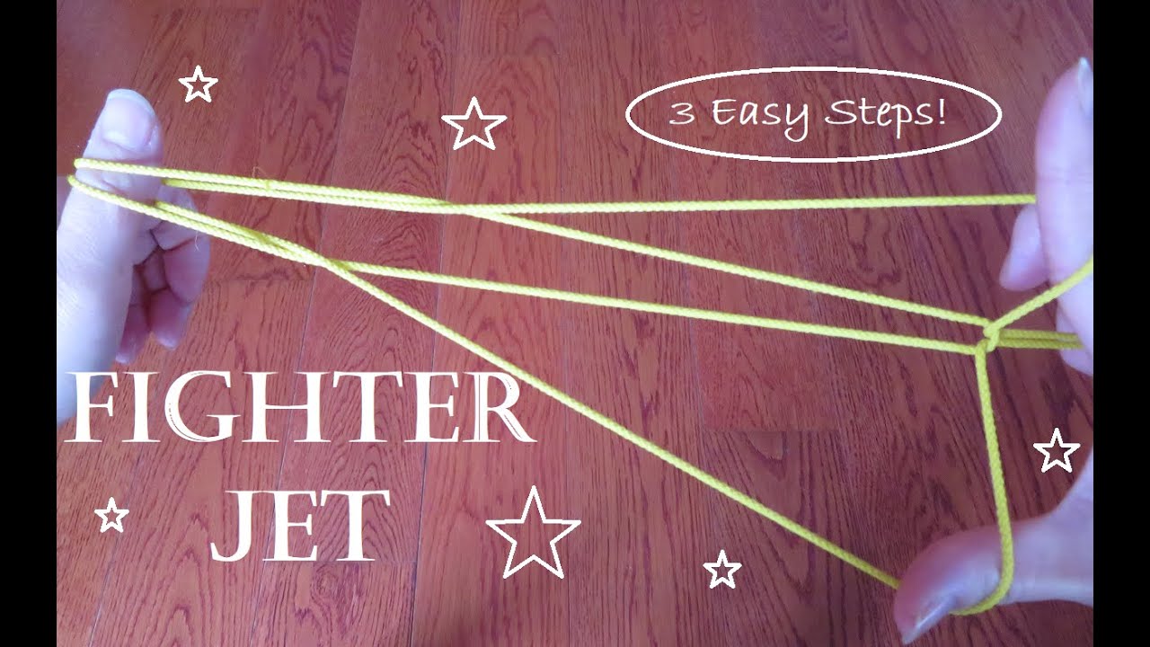 ((Easy)) Fighter Jet *Cat's Cradle/Ayatori*
